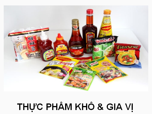 Chuyên cung cấp các loại thực phẩm khô, thực phẩm đóng hộp và gia vị cho tàu biển